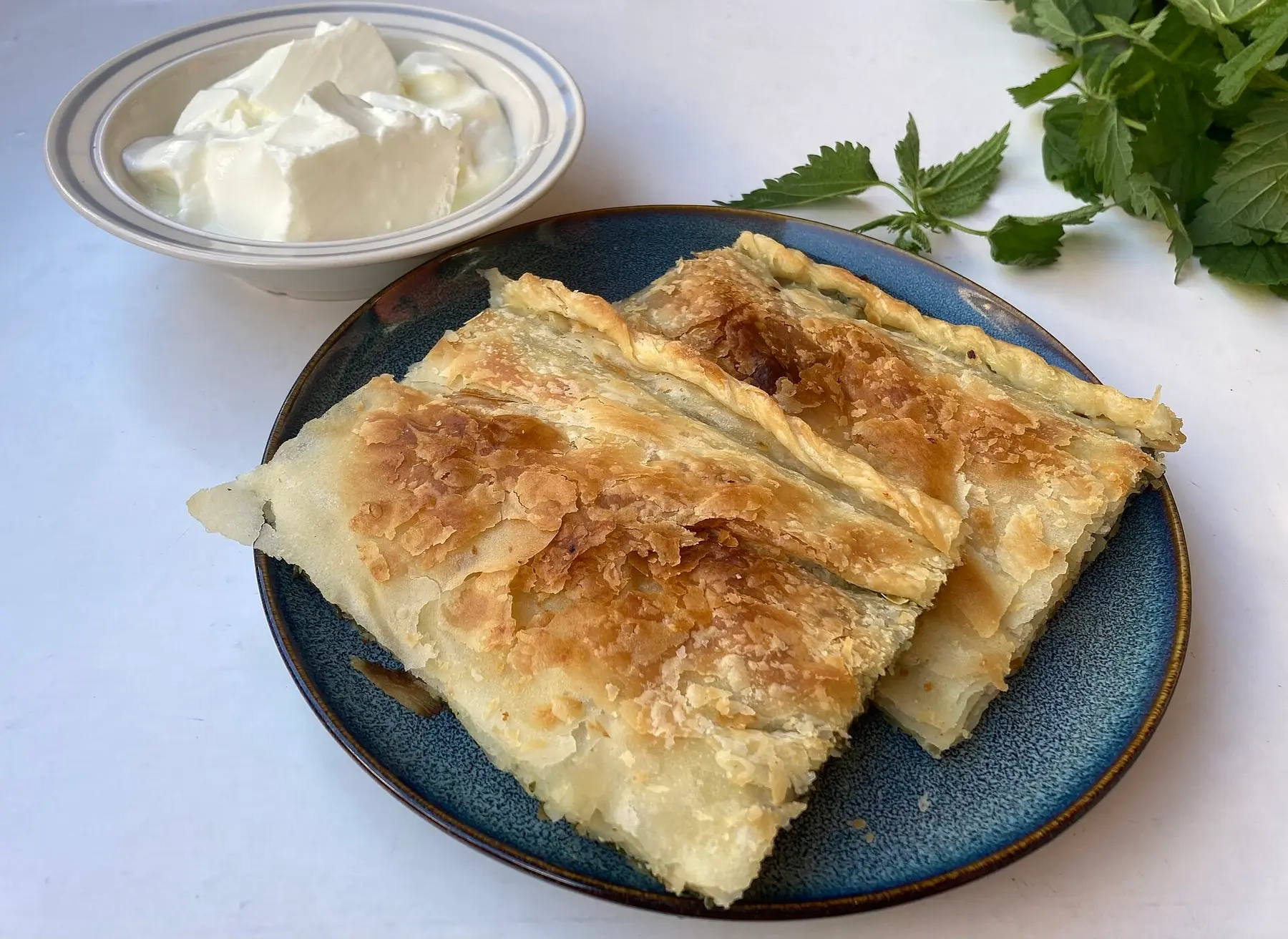Pite me hithra, nettle pie, Kruje Albania