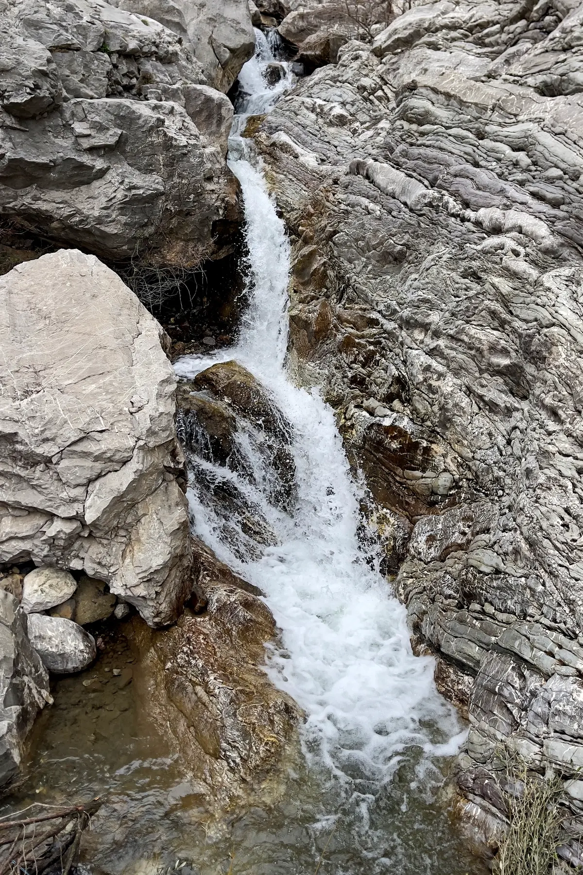 A mountain stream in Qafshtama, Kruje Albania